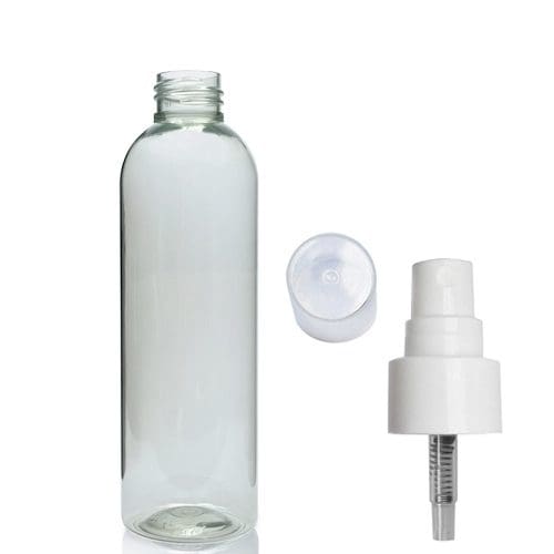 200ml rPET Boston Bottle With Atomiser Spray