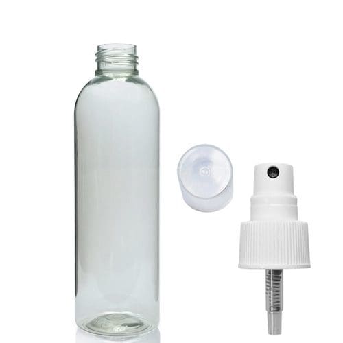 200ml rPET Boston Bottle With Atomiser Spray