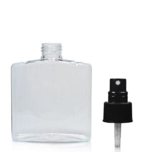 250ml Plastic Rectangular Bottle With Spray