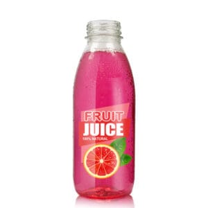 330ml Classic Clear 30% RPET Juice Bottle