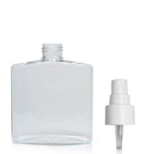 250ml Rectangle bottle w smooth W Spray