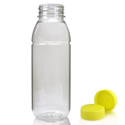 330ml Plastic juice with yellow cap