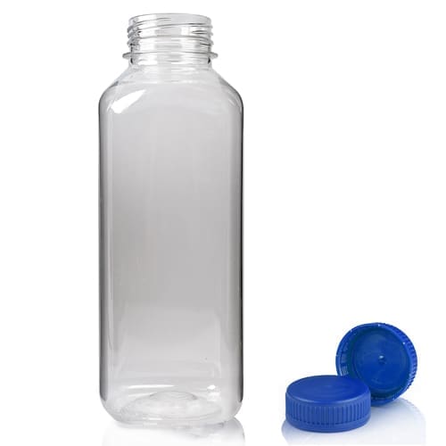 500ml Square Juice Bottle With Cap