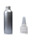 50ml Silver Bottle with spout