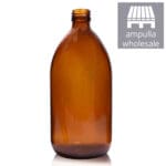 1000ml Amber Glass Sirop Bottles Wholesale