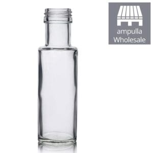 100ml Clear Glass Dorica Bottles Wholesale