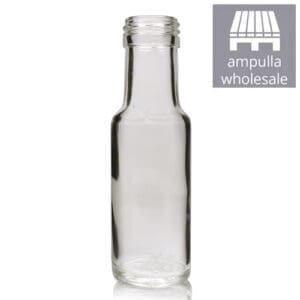 100ml Clear Glass Dorica Bottles Wholesale