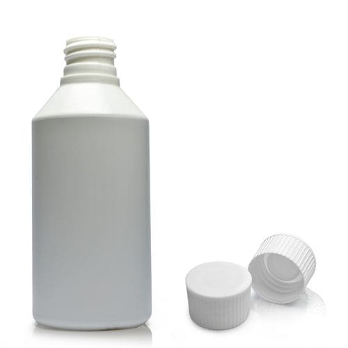 100ml white bottle with wht bore