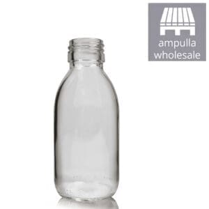 125ml Clear Glass Sirop Bottles Wholesale