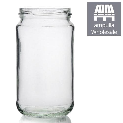 16oz Clear Glass Pickle Jars Wholesale
