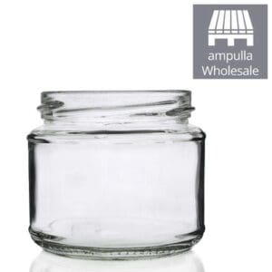 200ml Squat Clear Glass Food Jars Wholesale
