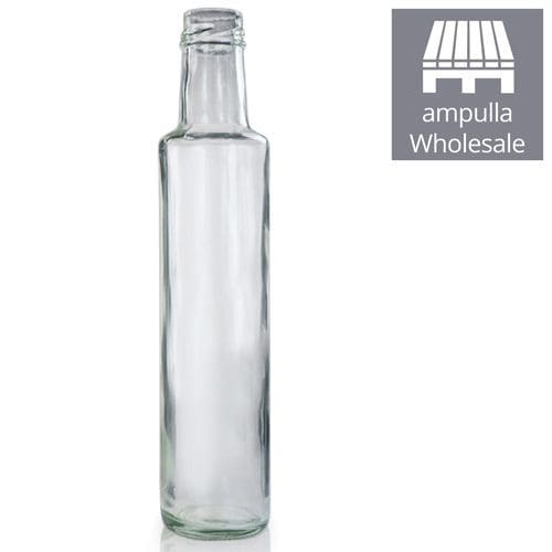 250ml Tall Slim Glass Dressing Bottles Wholesale Ampulla Packaging
