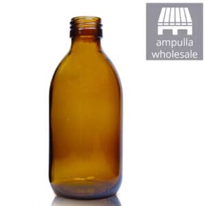 250ml Amber Glass Sirop Bottles Wholesale