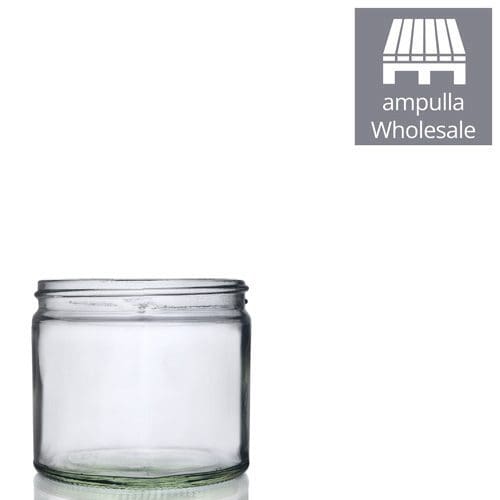 250ml Clear Glass Ointment Jar Bulk