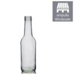 250ml Clear Glass Mountain Bottle Wholesale