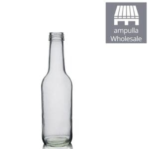 250ml Clear Glass Mountain Bottle Wholesale