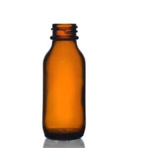 30ml Amber Glass Winchester Bottle w No Cap