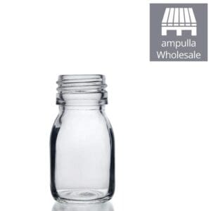 Clear Glass Bottles- 30 ml