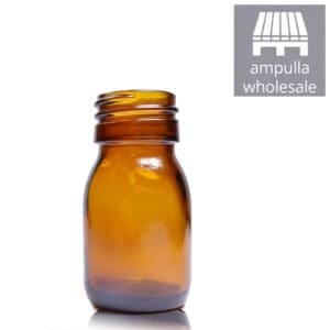 30ml Amber Glass Sirop Bottle (Wholesale)