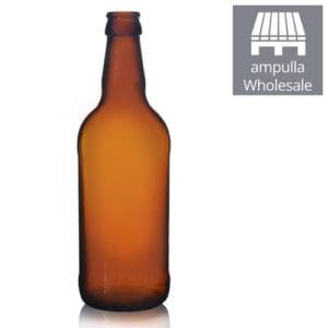 500ml Amber Short Beer Bottle bulk