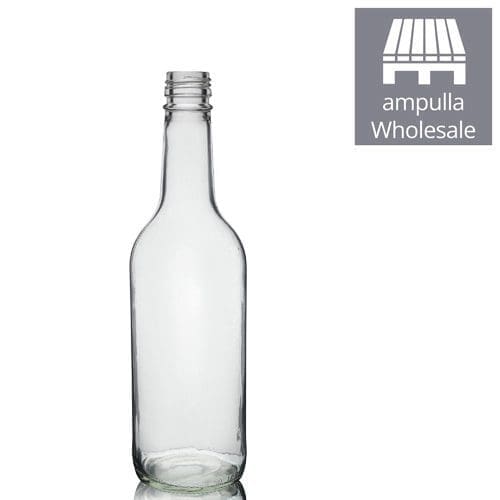 500ml Clear Glass Water Bottles Wholesale - Ampulla Packaging