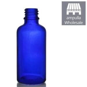 50ml Blue Glass Dropper Bottle bulk