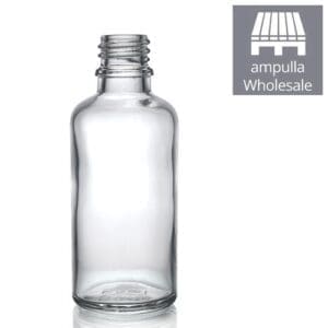 50ml Clear Glass Dropper Bottle bulk
