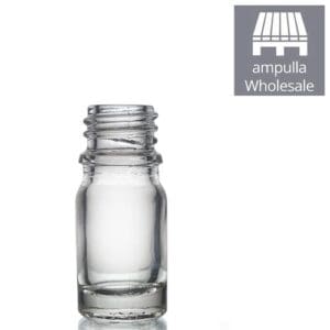 5ml Clear Glass Dropper Bottle bulk