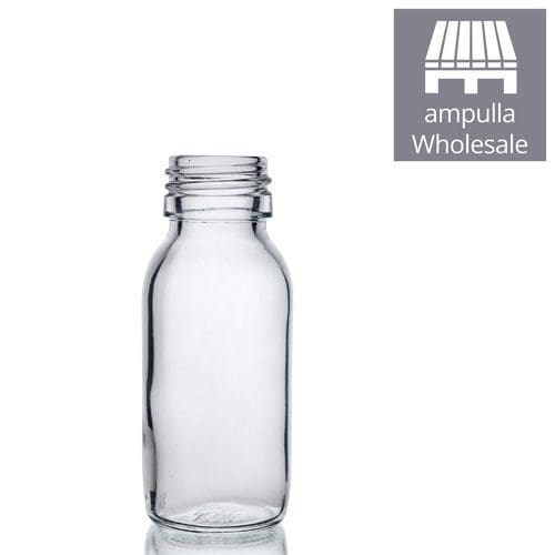 60ml Clear Glass Sirop Bottle bulk
