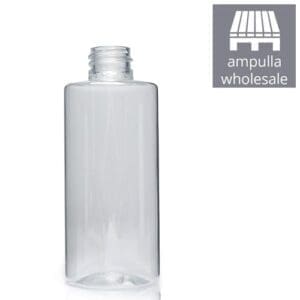 100ml Clear PCR Plastic Tubular Bottle Bulk