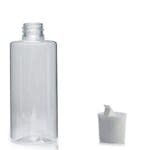 100ml Clear PET bottle with nozzle