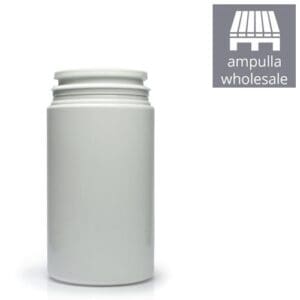 100ml White Plastic Pill Jar BULK