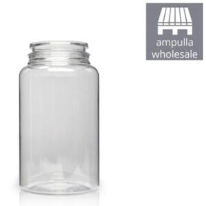150ml Clear Plastic Pill Jar bulk