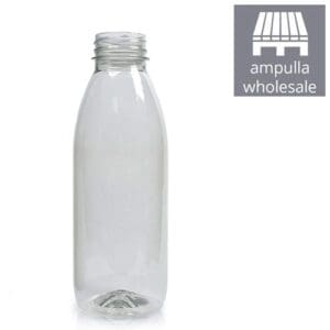 330ml Classic Clear 30 RPET Juice Bottle BULK