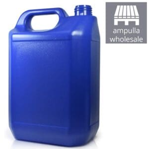 5 Litre Blue Plastic Jerry Can Bulk