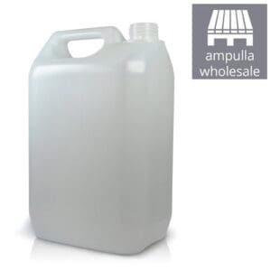 5 Litre Natural Plastic Jerry Can bulk