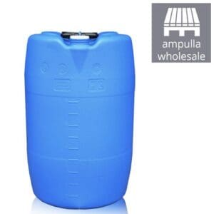 60 Litre Blue Tighthead HDPE Plastic UN