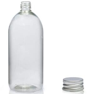 1000ml rpet clear Sirop bottle W ac