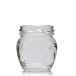 100ml Clear Glass Orcio Jar