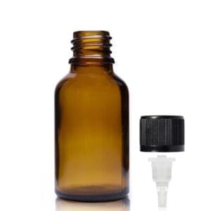 25ml Amber dropper bottle w cr