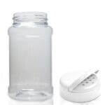 500ml Plastic Spice Jar With flapper Cap