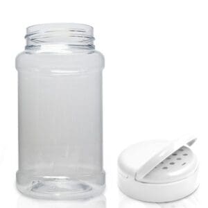 500ml Plastic Spice Jar With flapper Cap
