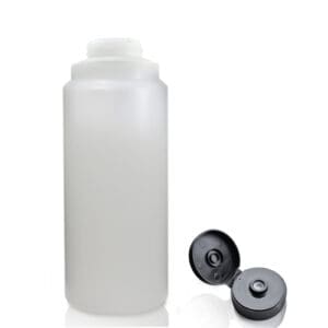 500ml hdpe Sauce bottle w NEW cap