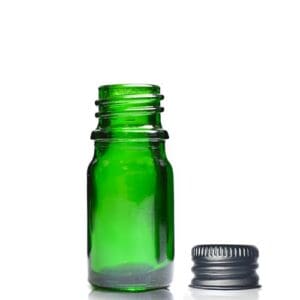 5ml Green Glass Dropper Bottle