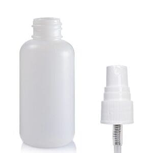 50ml HDPE Boston Atomiser Bottle