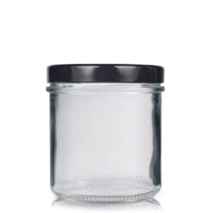 167ml Bonta Clear Glass Food Jar with lid