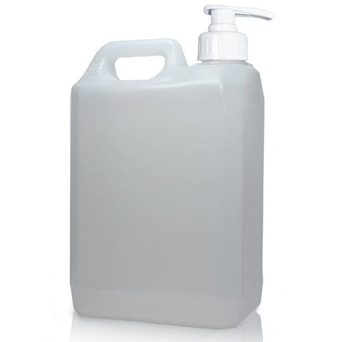 2.5 Litre Natural Plastic Jerry Can
