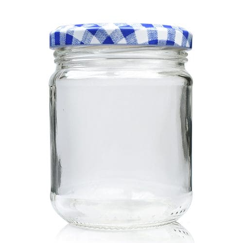 212ml Clear Glass Jar with BG lid