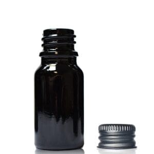 10ml black dropper bottle with ali cap