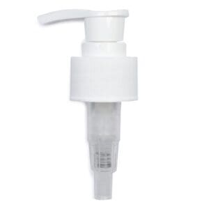 28mm white lotion pump